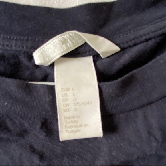 Navy blue shirt with adjustable sleeves - Picture 3 of 5